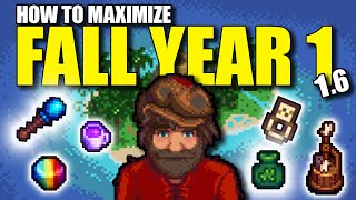 How to MAXIMIZE Fall Year 1 in Stardew Valley 1.6