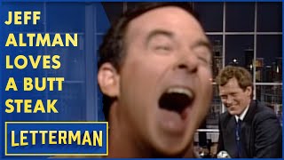 Jeff Altman Loves A Good Butt Steak | Letterman
