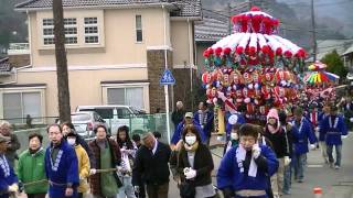 平成24年　山北・道祖神祭り　神輿・花車の巡行　その３