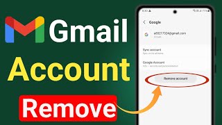 How to remove gmail account from android phone 2025 [REMOVE GOOGLE ACCOUNT]