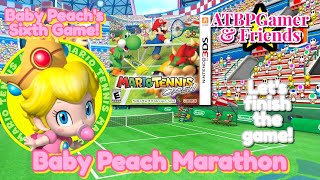 This Cute Baby Girl can play Tennis! | Mario Tennis Open