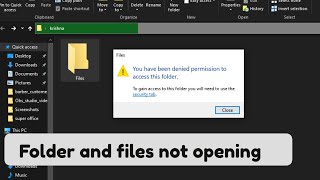 Fix “You don’t currently have permission to access this folder” Windows 10, 8, 7