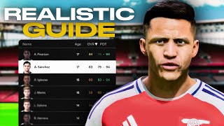 Realistic Youth Academy Guide for FC 25 Career Mode!