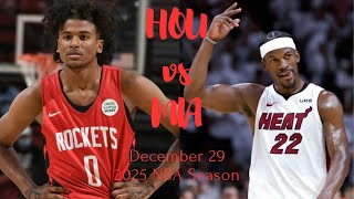 Houston Rockets vs Miami Heat Full Game Highlights | 29.12.2024