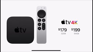 Apple TV 4K -Apple | New Apple Event 2021 | Spring WWDC 2021