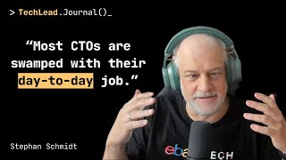 #186 - The Amazing CTO's Missing Manual: Guide to Managing Tech Teams - Stephan Schmidt