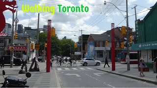 Walking Huron Street in Downtown Toronto Ontario 7/21/2023