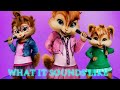 The chipettes sing What it sounds like by Huntrix 