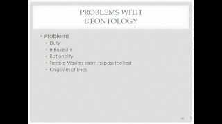 Problems for Deontology