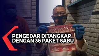 Pengedar Narkoba Ditangkap, Miliki 36 Paket Sabu Siap Jual