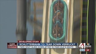 Schlitterbahn to tear down Verruckt