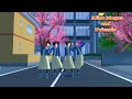 Alice Megan and Friends [Milk tea] sakura school simulator||by Eca candy