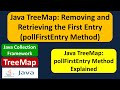 Java TreeMap: Removing and Retrieving the First Entry (pollFirstEntry Method)