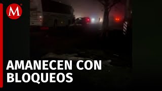 Carreteras de Reynosa, Tamaulipas, amanecen entre bloqueos y balaceras