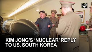 North Korea unveils new nuclear warheads amid US-South Korean military drill