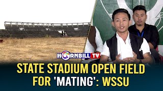 STATE STADIUM OPEN FIELD FOR 'MATING': WSSU