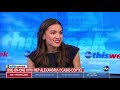 aoc signals she d support biden if he was dem nominee absolutely must beat trump