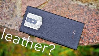 Maze Comet Review - Genuine Leather Budget Phone!?