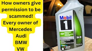 Mobil 1 ESP 5W-30 oil Analysis review. Very sad truth about European Oil Formulation