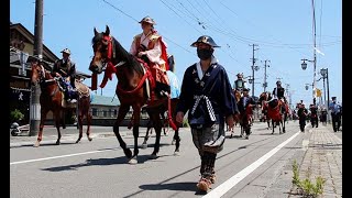 ２年ぶり騎馬武者行列　相馬野馬追、規模縮小　福島