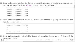 A Practical Introduction To Python Programming - Exercise 2 5 11a