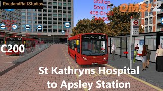 OMSI 2 - Bowdenham V5 Route B4, St Kathryns Hospital to Apsley Station (C200)