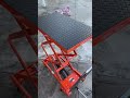 330lbs capacity vevor hydraulic lift table cart for material handling and transportation