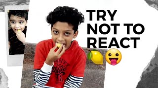 Try not to react challenge //അപ്പൂസിന് ഒരു ചെറിയ പണി കൊടുത്തപ്പോൾ 😜😜