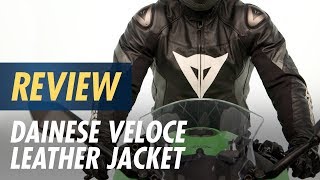 Dainese Veloce Leather Jacket Review at CycleGear.com