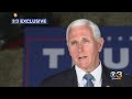 Exclusive: One-On-One Interview With Vice President Mike Pence