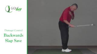 Golf Damage Control: The Backwards Slap Save