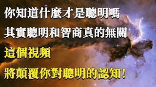 你知道什麼才是聰明嗎？其實聰明和智商真的無關！這個視頻，將顛覆你對聰明的認知！#能量#業力#宇宙#精神#提升 #靈魂 #財富 #認知覺醒