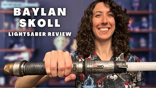 New Baylan Skoll Lightsaber Unboxing and Review from Superneox