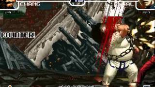 [KOF2002] Chang vs. CPU Rugal 장거한으로 루갈 능욕