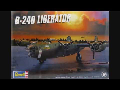 Revell 1/48 B-24D Liberator Kit# 85-5625 FIXED - YouTube