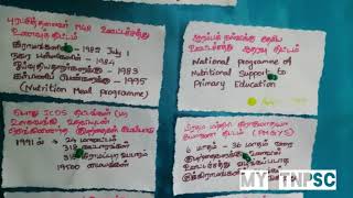 Tamilnadu schemes in tamil - தமிழ்நாட்டின் முக்கிய சுகாதார, ஊட்டச்சத்து திட்டங்கள் tnpsc