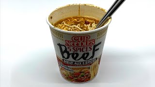 Nissin Cup Noodles 🍜 5 Spices Beef 64g