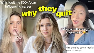 Influencers Are Quitting To Get 9-5 Jobs.... Why?