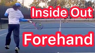 How To Hit More Inside Out Forehands (Short Ball Tennis Strategy)