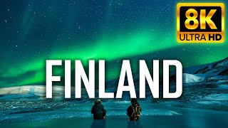 Finland in 8K Ultra HD Scenic relaxation film - Insomnia relief with beautiful nature calm music