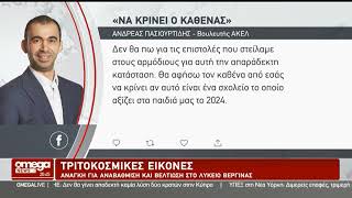 «ΠΡΟΣΟΧΗ ΠΙΘΑΝΗ ΠΤΩΣΗ ΠΛΑΚΩΝ»: Τριτοκοσμικές εικόνες στο Λύκειο Βεργίνας