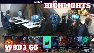 Rogue vs Fnatic - Highlights | Week 8 Day 3 S11 LEC Spring 2021 | RGE vs FNC