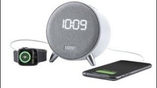 ⏰📱🎉#Testing- IHome Bluetooth Alarm Clock with Dual USB Charging Port and Nightlight-#Model IBT235