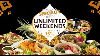 Unlimited Weekend - 150+ Thai Dishes @ Little Bangkok