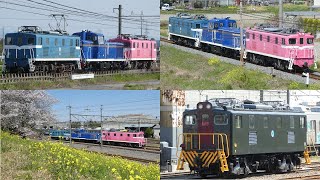 【東武 DE10-1109「北斗星カラー」①秩父鉄道 三ヶ尻線含む 熊タ→羽生 甲種輸送】東武鉄道SL・DL大樹用 ディーゼル機関車 2機目 DE10-1109「北斗星カラー」秩父鉄道 甲種輸送！