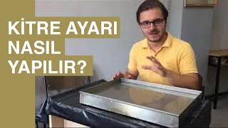 Kitre Ayarı (Tekne Ayarı) Nasıl Yapılır? | Ebru Sanatı