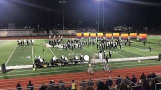 Clarkston high school marching band 2021 Lake Orion invitational