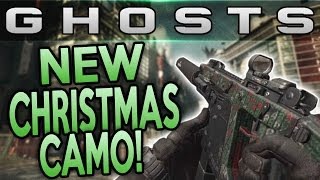 COD Ghosts: FREE "CHRISTMAS CAMO DLC"! (Call of Duty Ghosts Personalization Pack)