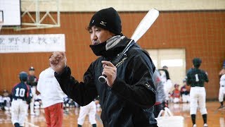 ソフトバンク・内川選手らが野球教室