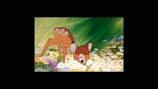 Bambi Smelling Flowers!!! #disney #bambi #shorts